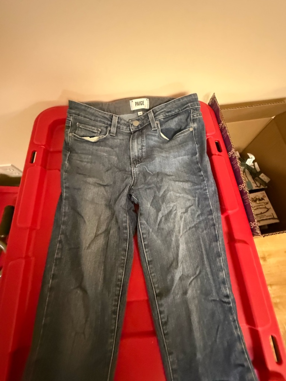 NWOT Paige Hoxton Ankle Jeans Size 27